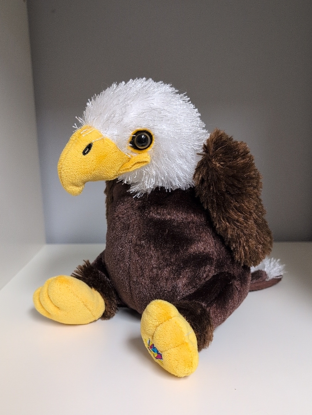 💜2/$20💜 Webkinz Eagle HM214 No Code Collectible Ganz Plush Y2k